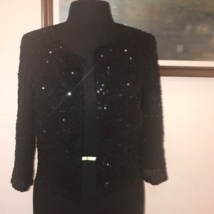 Silence and noise Sequin bolero Size L